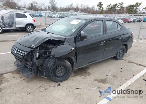2021 Mitsubishi Mirage G4 Carbonite Edition/Es/Le из США, поврежденный, VIN ML32FUFJ9MHF03490